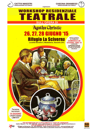 Workshop residenziale teatrale sull'opera di Agatha Christie